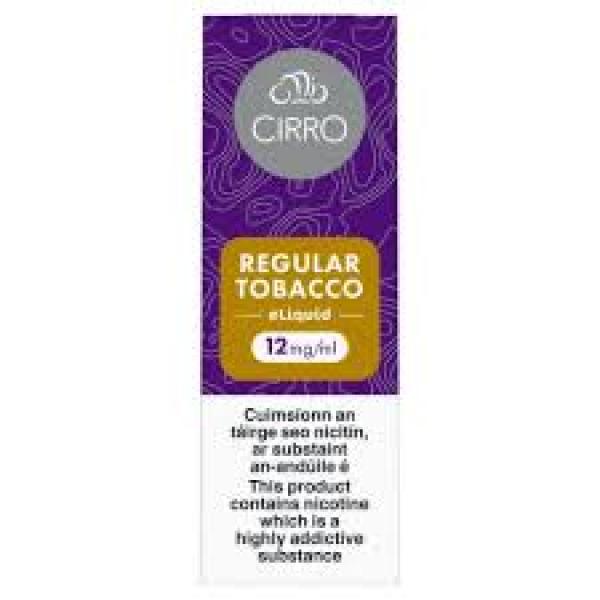 Cirro Regular Tobacco 12mg