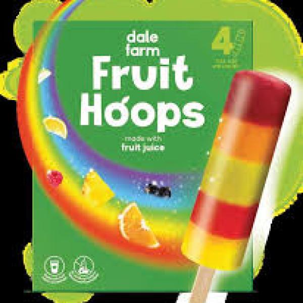 DF Fruit Hoops 65ml 4pk
