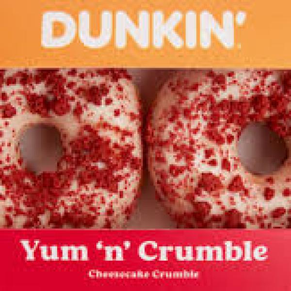 Dunkin Donuts Cheesecake Crumble 2 pk