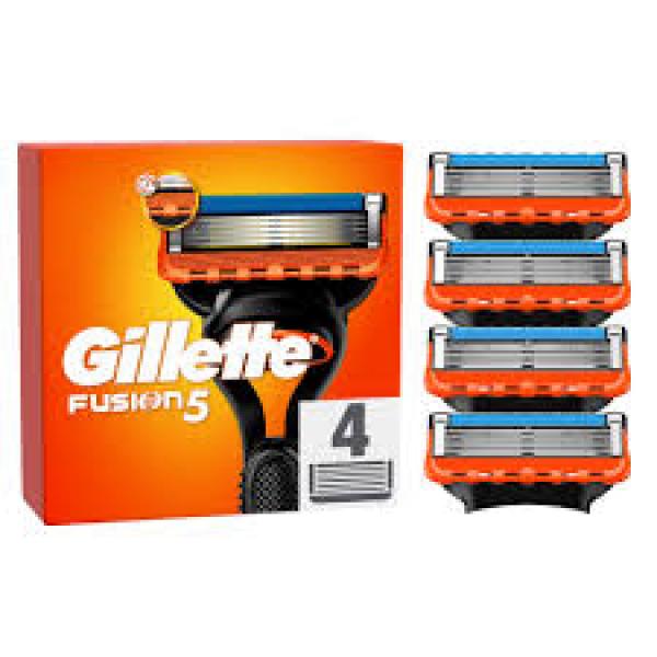 Gillette Fusion 5 Razor Blades 4pk