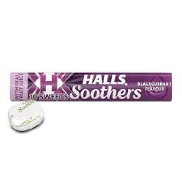 Halls Soothers Blackcurrant 45g