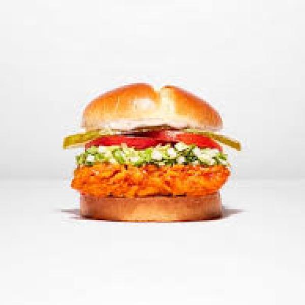 Harvey’s Cajun Chicken Burger