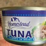 Homestead Tuna Chunks in Brine 185g