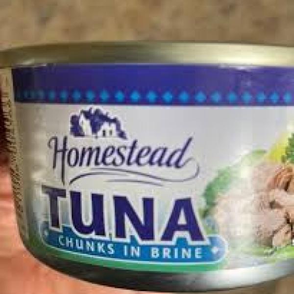 Homestead Tuna Chunks in Brine 185g