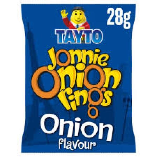 Jonnie Onion Rings 28g