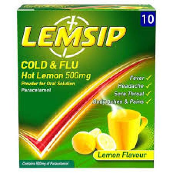 Lemsip Original Lemon 10pk