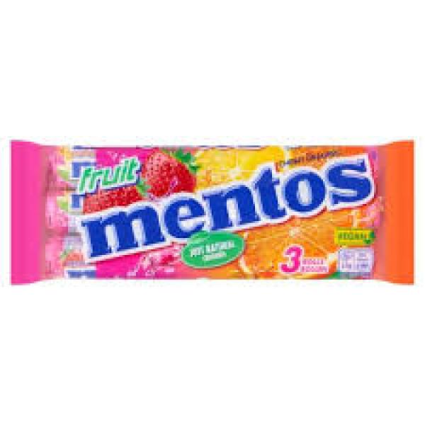 Mentos Fruit 3pk