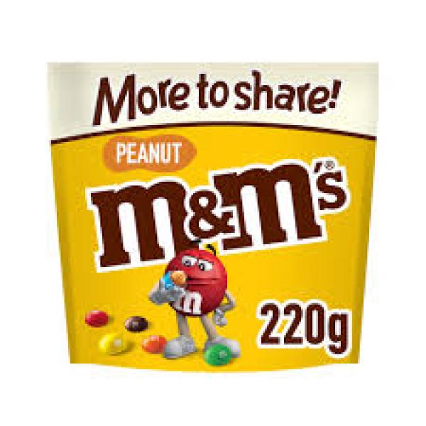 M&M Peanut Pouch 220g