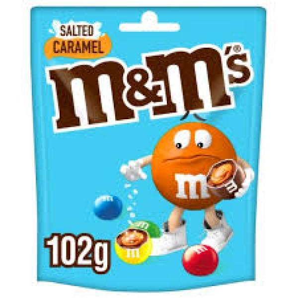 M&M Salted Caramel Pouch 102g