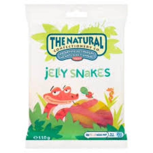 Natural Jelly Snakes 110g