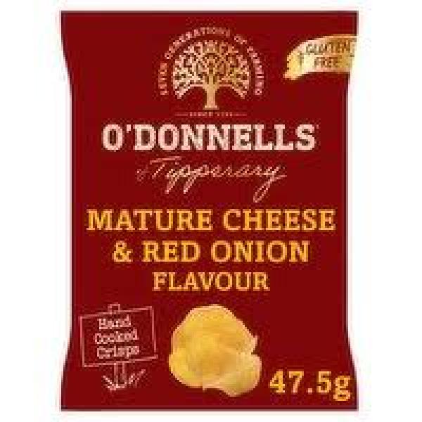 O Donnells Cheese and Onion 47.5g