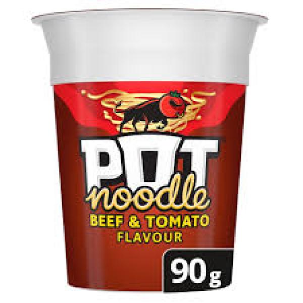 Pot Noodle Beef and Tomato 90g