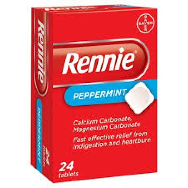 Rennie Peppermint 24pk