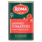 Roma Chopped Tomatoes 400g