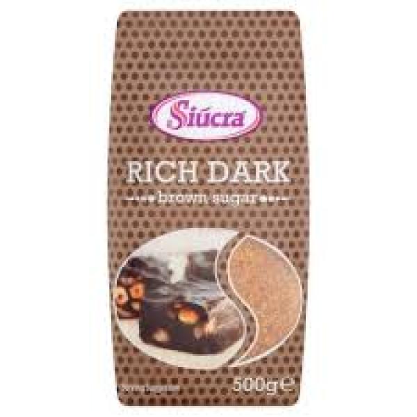 Siucra Rich Dark Soft Brown 500g