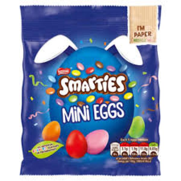 Smarties Mini Eggs Pouch 80g