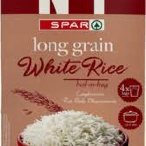 Spar Rice White Long Grain 4x100g