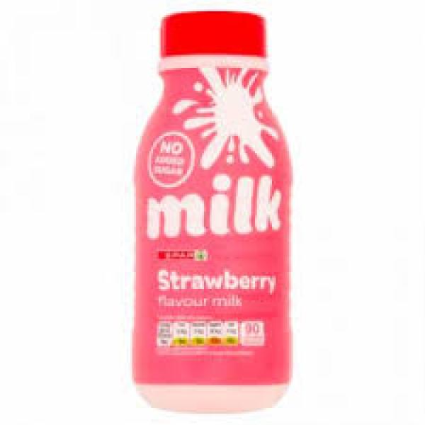 Spar Strawberry Flavour Milk 500ml