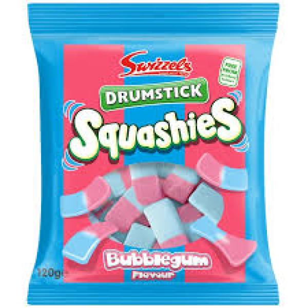 Squashies Drumsticks Bubblegum 120g