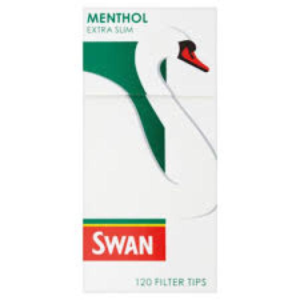 Swan Menthol Extra Slim Tips 120