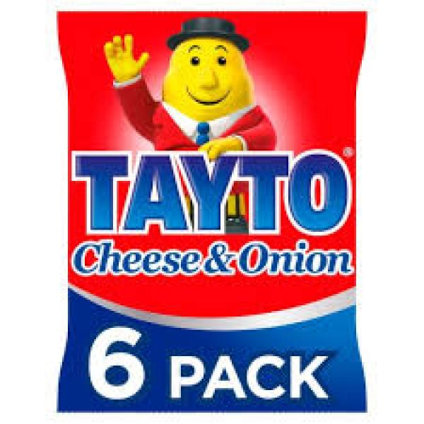 Tayto Cheese n Onion 6 pack