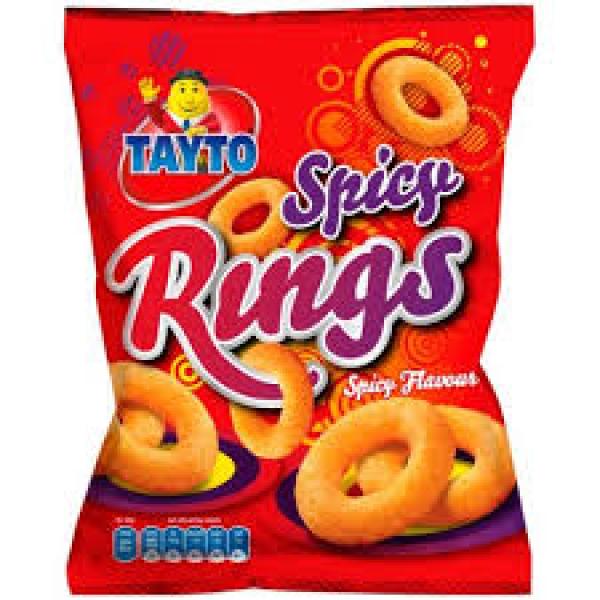 Tayto Spicy Rings 42g