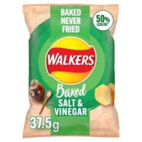 Walkers Baked Salt and Vinegar 37.5g
