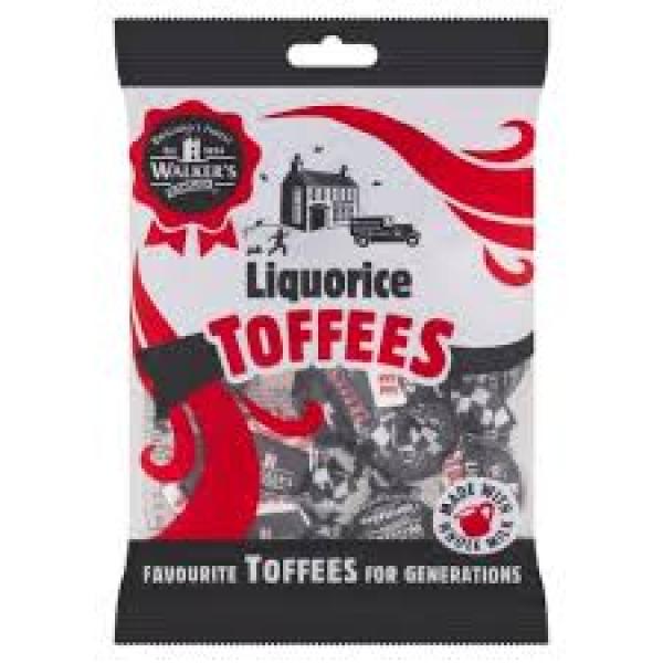 Walkers Liquorice Toffees 150g