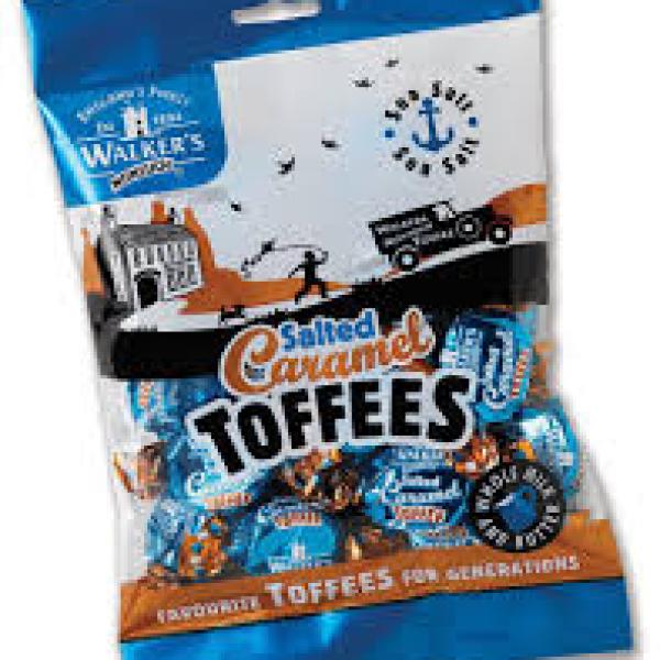 Walkers Salted Caramel Toffees 150g
