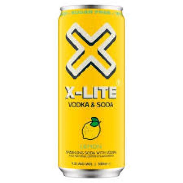 X-Lite Lemon and Vodka 330ml
