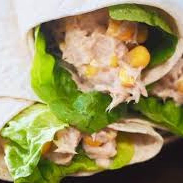 Tuna Mayo Wrap Open All Ours